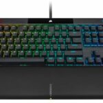 Clavier-gaming-optique-mecanique-filaire-Corsair-OPX-K100-RGB-Noir