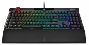 Clavier-gaming-optique-mecanique-filaire-Corsair-OPX-K100-RGB-Noir